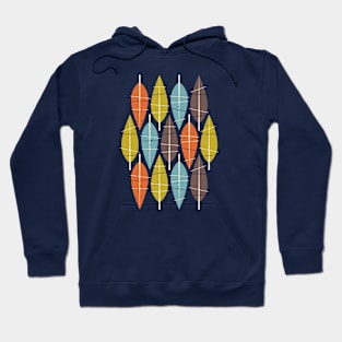 Swingin' Retro Leaves Hoodie